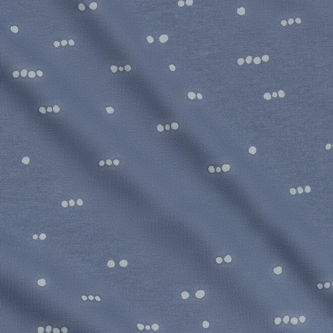 Swaddle Blanket  Aspen Tridot / Denim