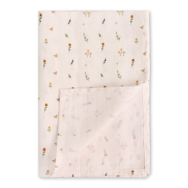 Swaddle Blanket Boho Floral