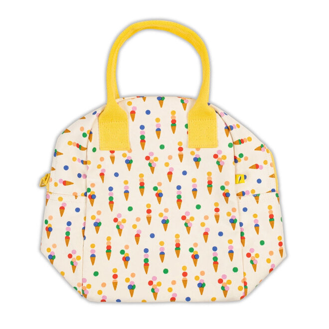 Zipper Lunch Bag Summer Cones