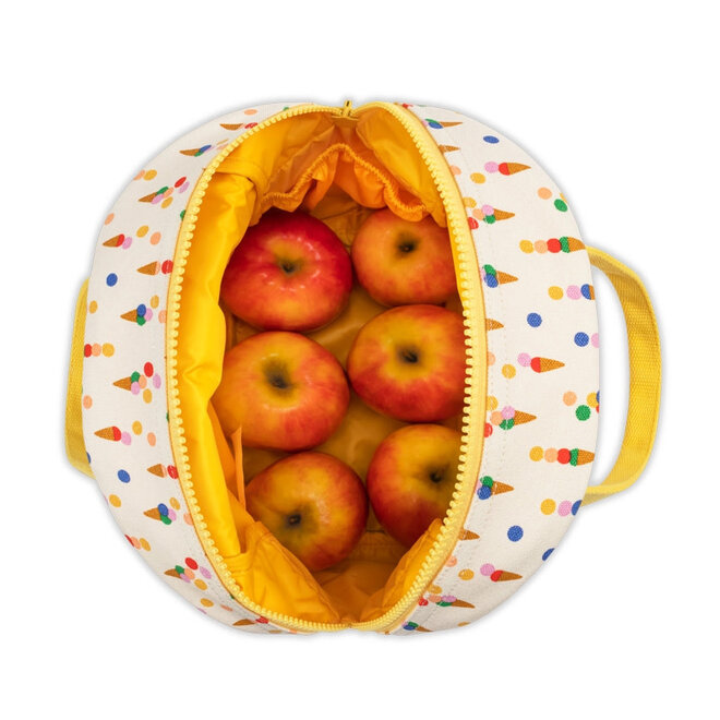 Zipper Lunch Bag Summer Cones