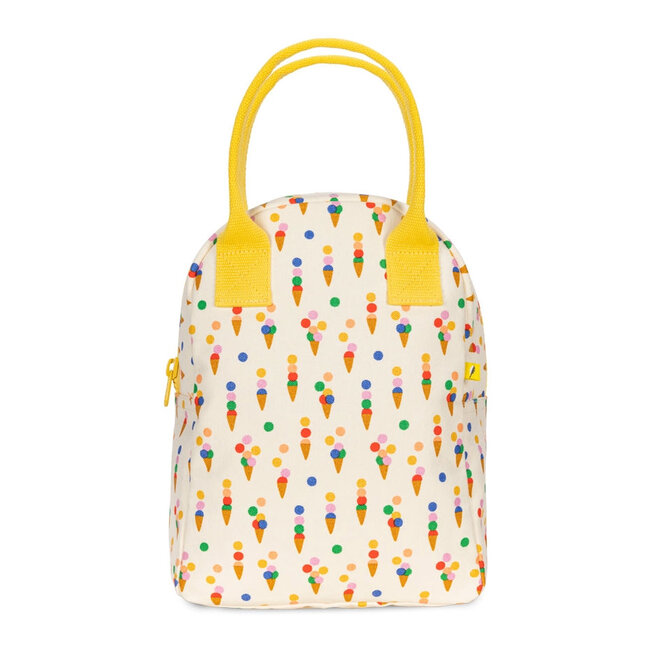 Zipper Lunch Bag Summer Cones