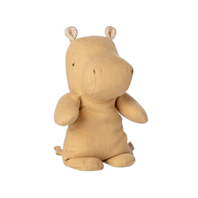 Safari Friends Small Hippo Cream Yellow