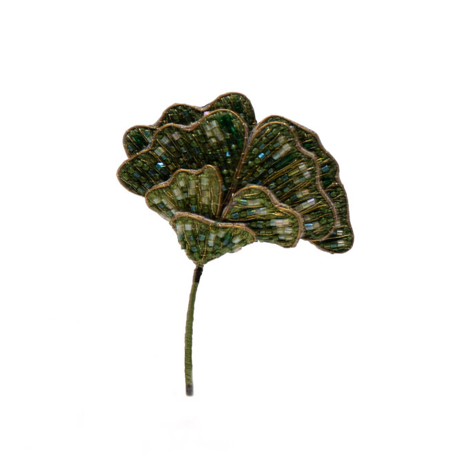 Brooch Pin Ginkgo Leaf