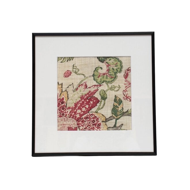 Framed Fabric Bagary Floral