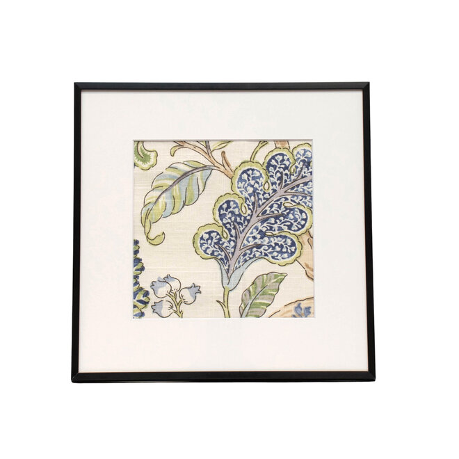 Framed Fabric Charles Blue