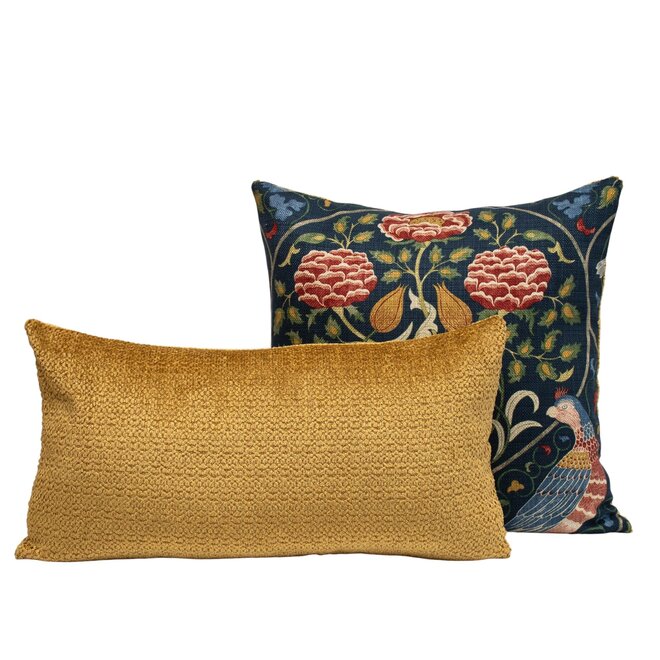 Pillow Velvet Golden-Mustard 22 x 10in