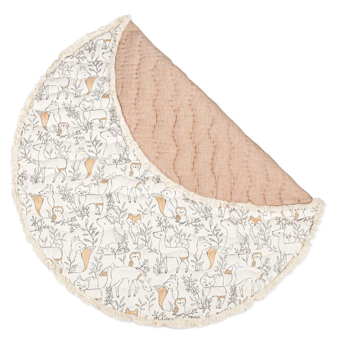 Quilted Play Mat Ezra Woodland