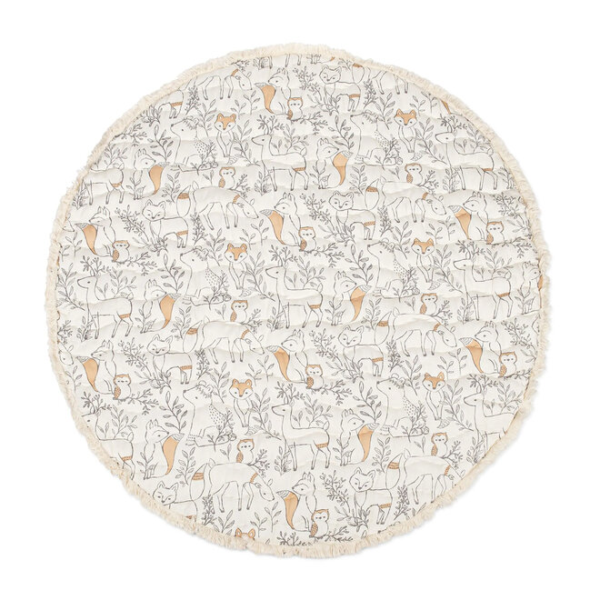 Quilted Play Mat Ezra Woodland