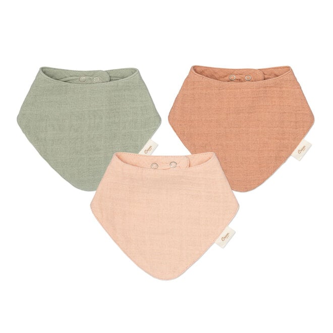 Bib Rose Set of 3