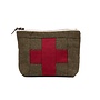 Compact First Aid Bag Green/Red
