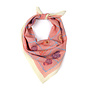Cotton Bandana Flowerscape Tea Rose