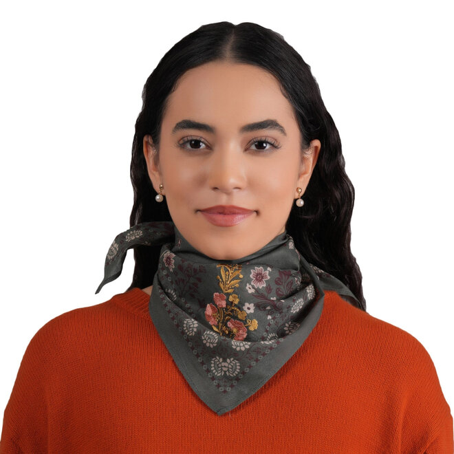 Bandana Embroidered Rodeo Lassie Dusty Olive