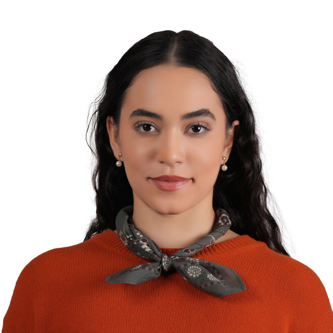 Bandana Embroidered Rodeo Lassie Dusty Olive