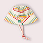 Sunhat Reversible Cream Rainbow
