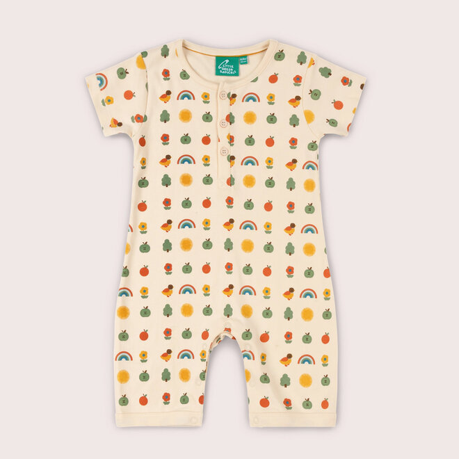 Vintage Romper Rainbows