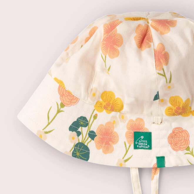 Sunhat Reversible Flora Cream