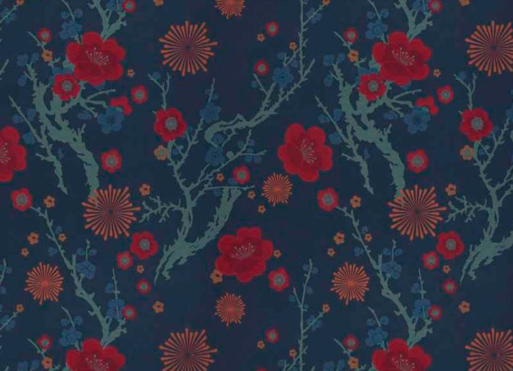 Clarence House Botan Lampas