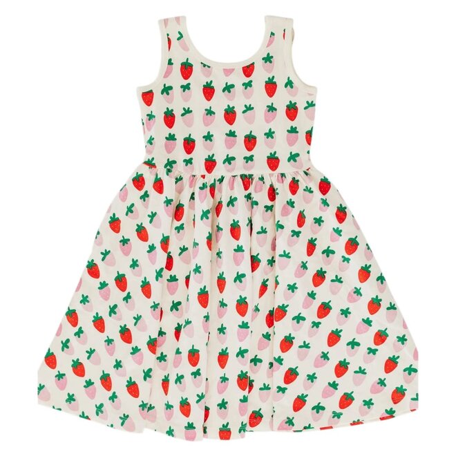 Dress Twirl in Strawberry Blush