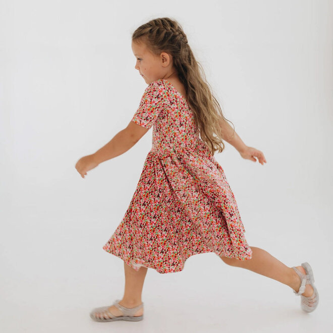 Dress Twirl in Posy Pop