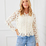 Jacket Crochet Soft Cream