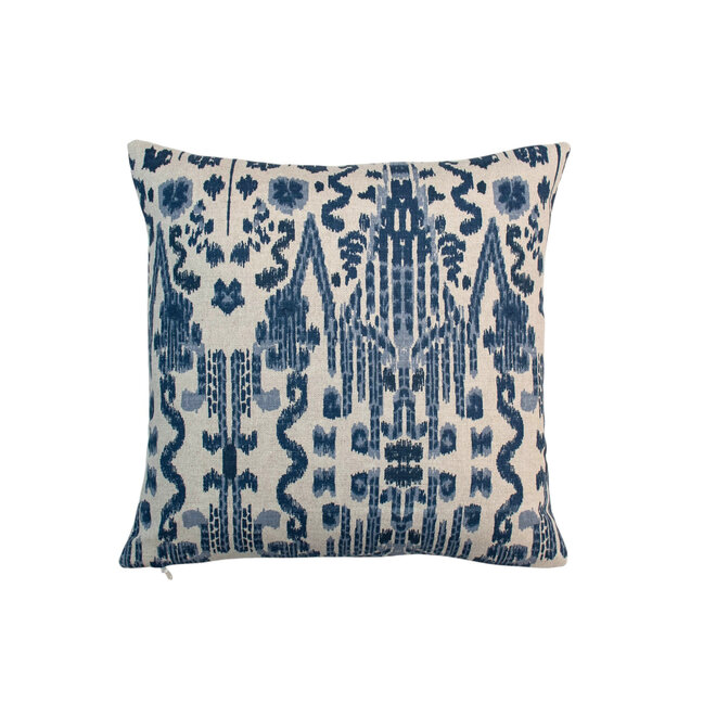 Pillow Mumbai Indian Blue 16 x 16in