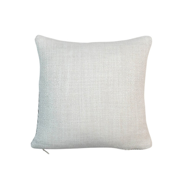 Pillow Grey & White 14 x 14in