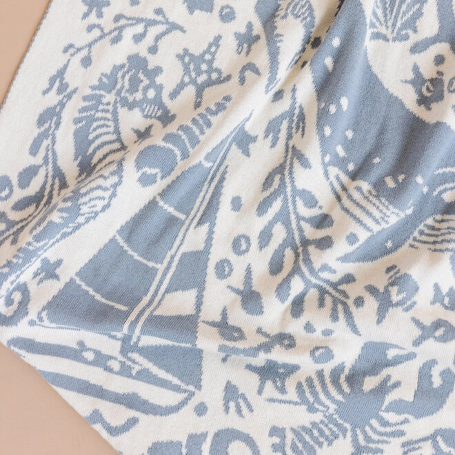 Blanket Nautical Summer Ocean