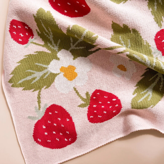 Blanket Strawberry Bunny