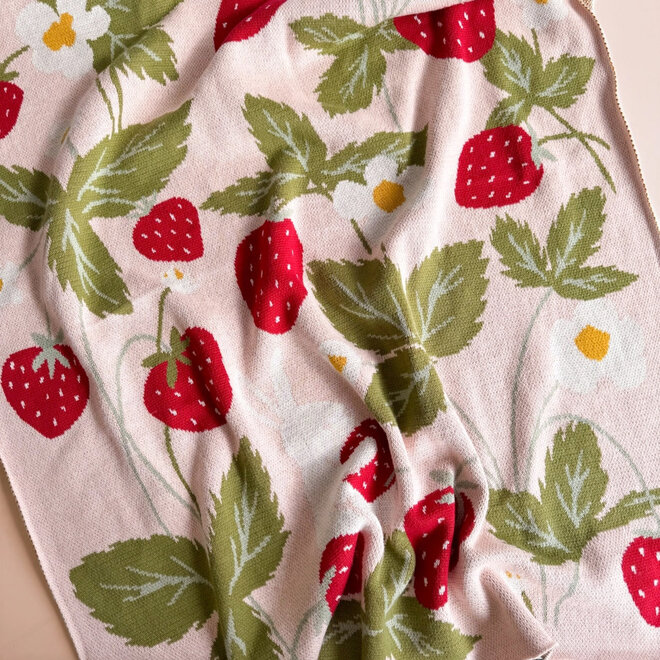 Blanket Strawberry Bunny