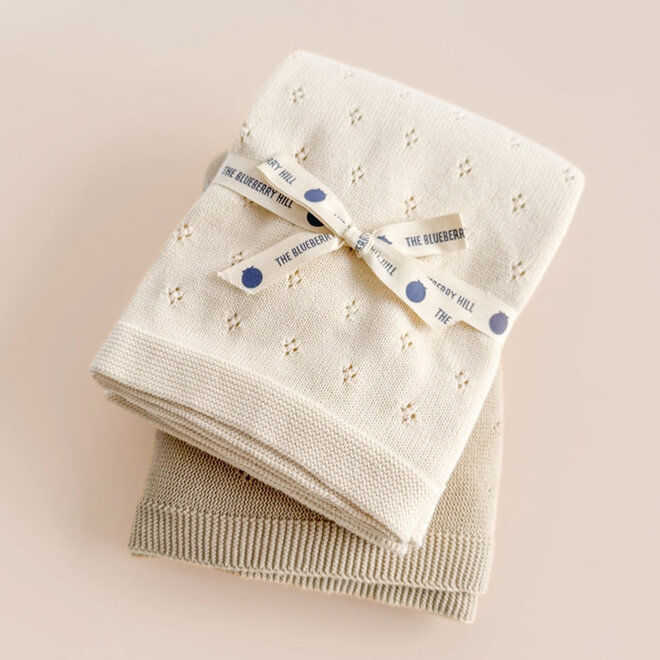 Blanket & Bunny Cream Set
