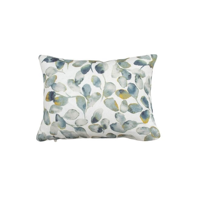 Mini Pillow Watercolor Leaf 8.5 x 11in