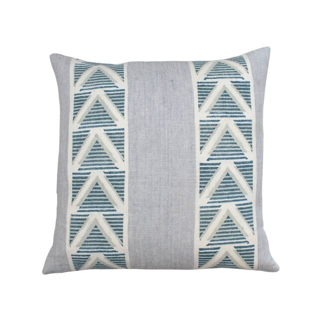 Pillow Burton Stripe Blue 18 x 18in