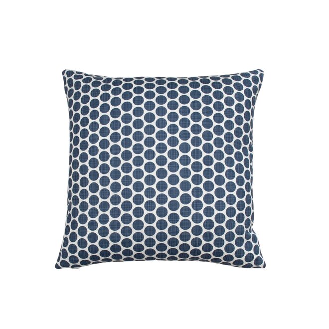 Pillow Dots Navy 16 x 16in
