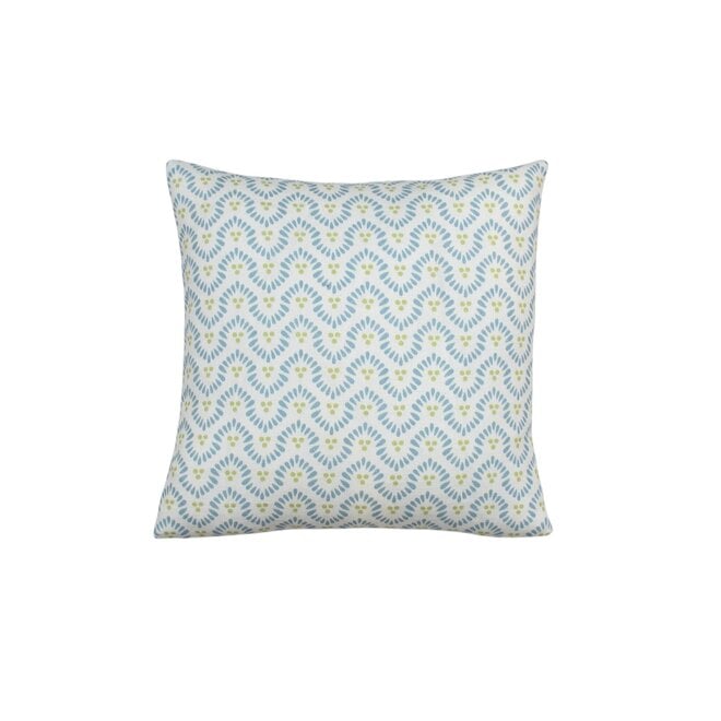Mini Pillow Wynford Navy On White 13 x 13in