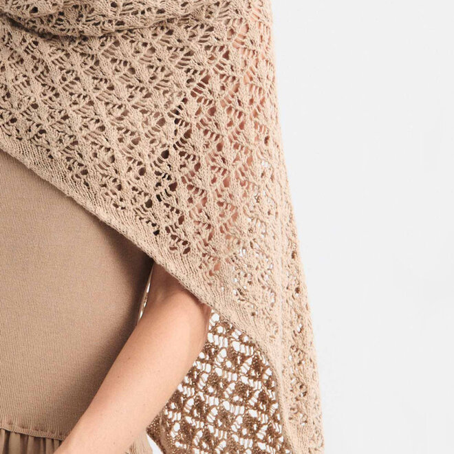 Shawl Castor Toasted
