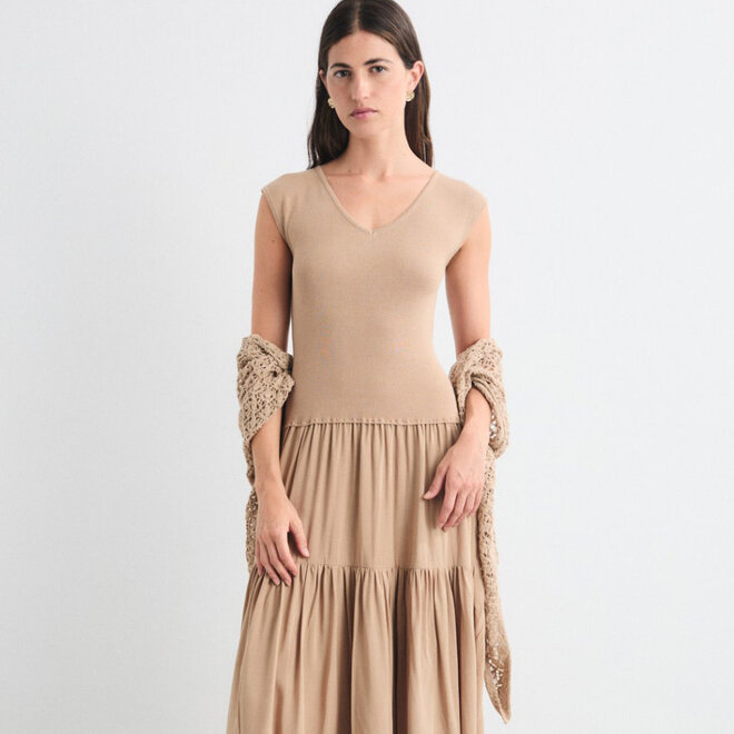 Shawl Castor Toasted