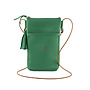 Leather Crossbody Bag Camino Grass Green