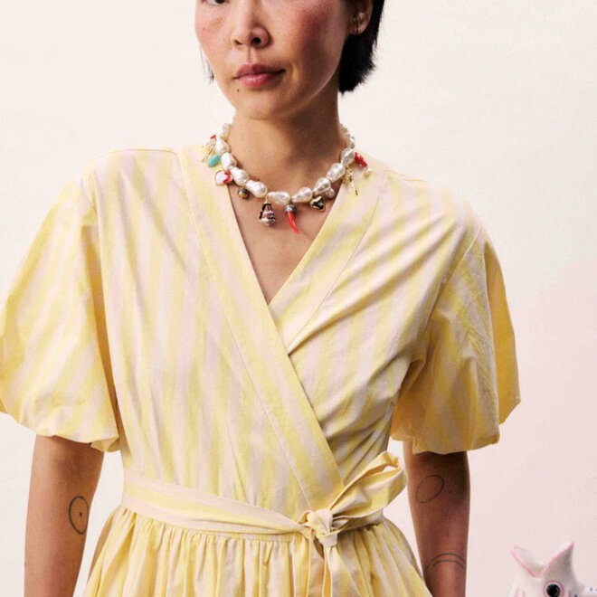 Wrap Dress Queen Butter