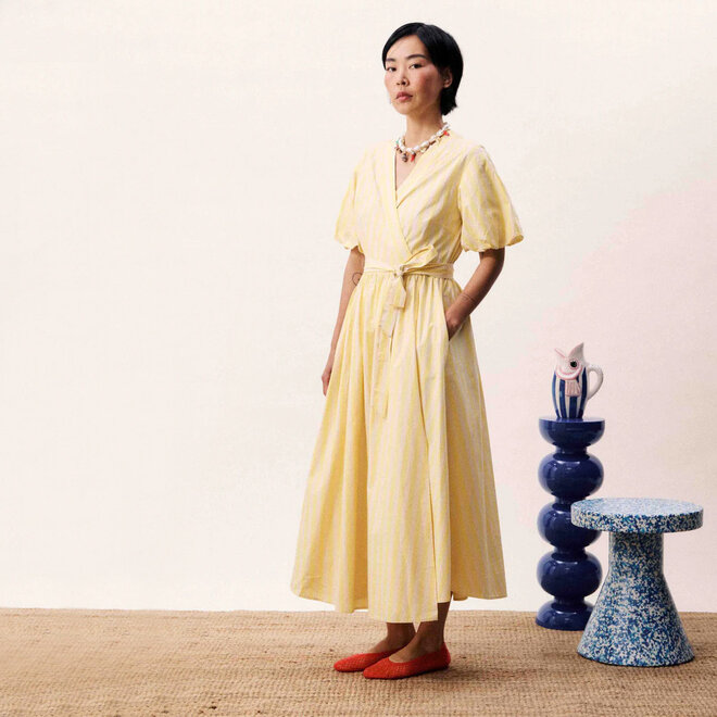 Wrap Dress Queen Butter