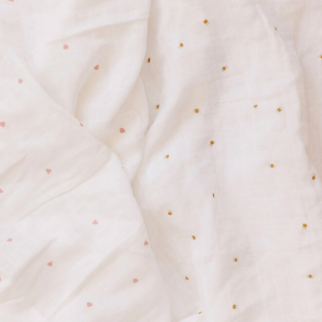 Swaddle Blanket Strawberry Pink