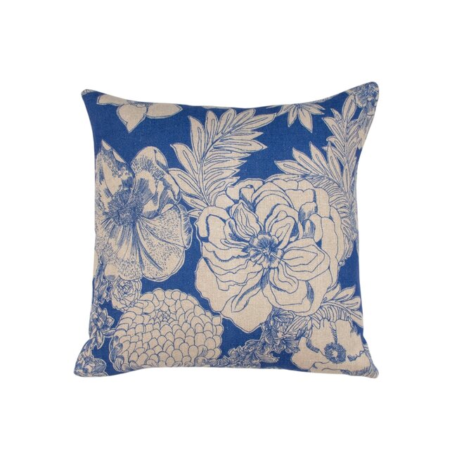 Pillow Zennor Arbour Ladbroke Lapis 16 x 16in