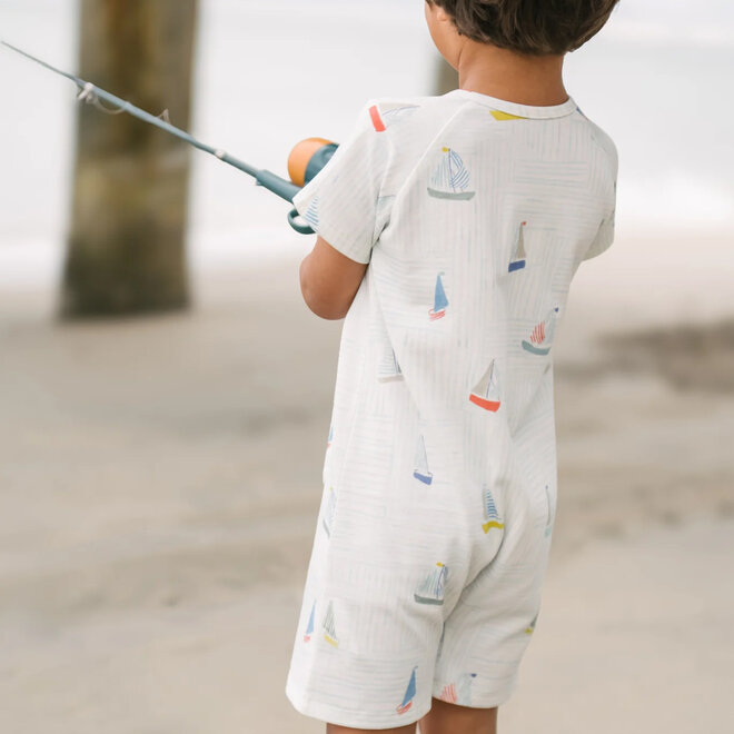 Romper Pocket Set Sail