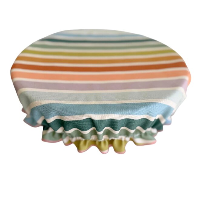 Reusable Bowl Cover Beach Chair Stripes