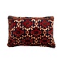 Pillow Oriental Navy & Red 12 x 17in