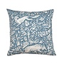 Pillow Woodland Toile Blue 18 x 18in 1