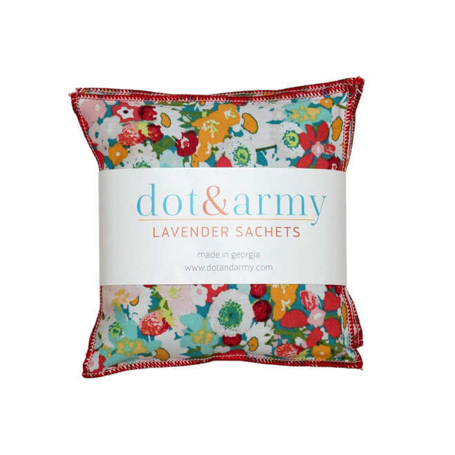 Lavender Sachets Bountiful Floral Set of 2