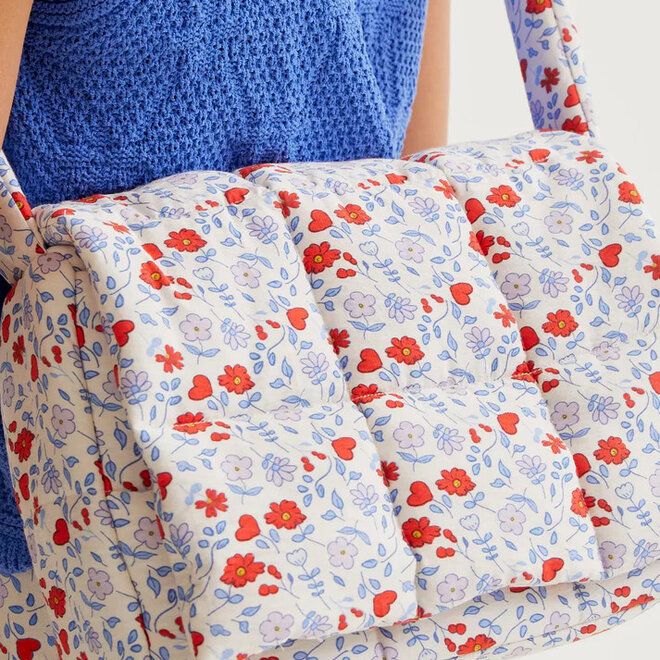 Quilted Bag Floral Print