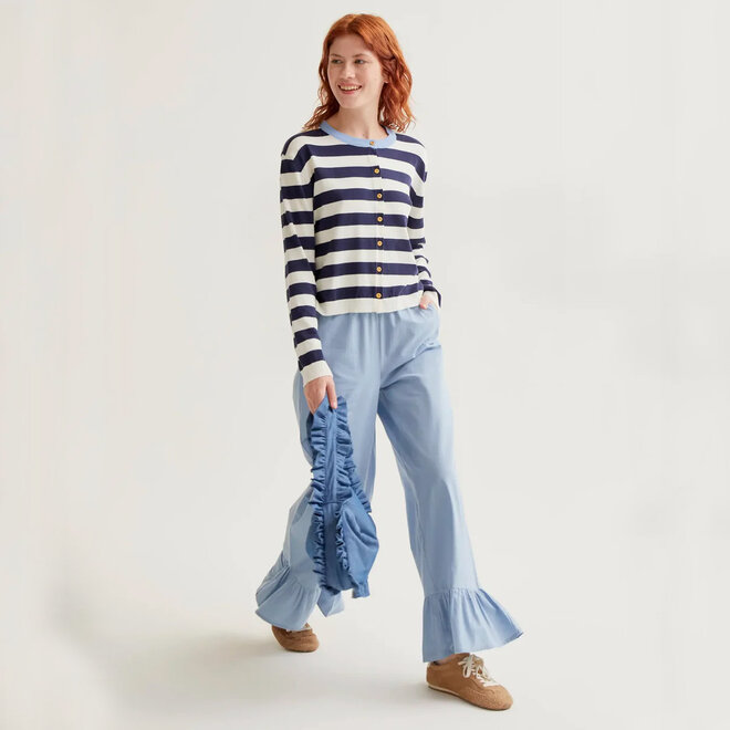 Cardigan Stripes Navy & White