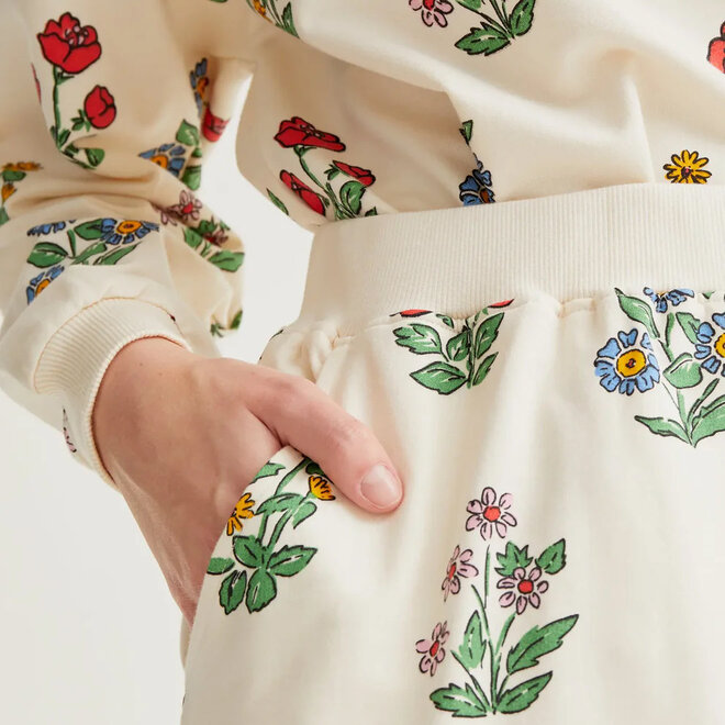 Midi Skirt Gardener Print