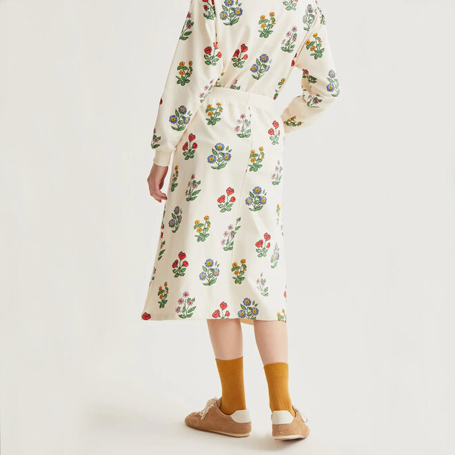 Midi Skirt Gardener Print